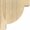 Ekena Millwork Alpine Rough Sawn Corbel, Douglas Fir, 4"W x 6"D x 6"H COR04X06X06ALP00RDF - alternate 2